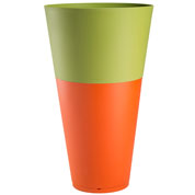 Pot Tokyo - Orange / Green - D.50 H.80 cm
